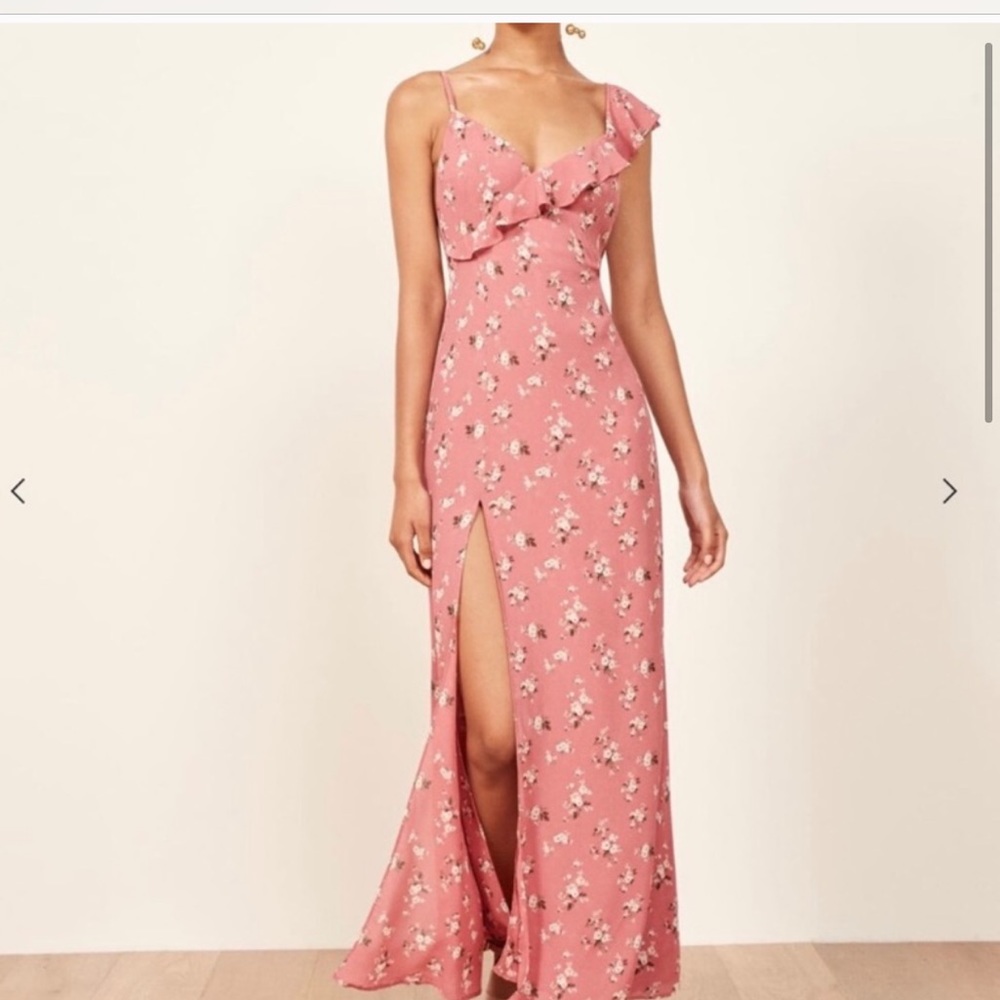 REFORMATION TRISTA GOWN SIZE XS NWT